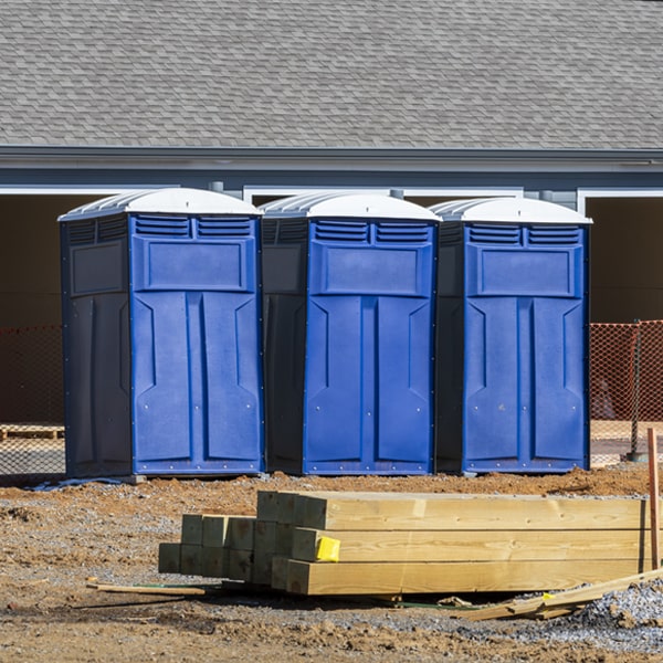 are there any additional fees associated with porta potty delivery and pickup in Chantilly Virginia